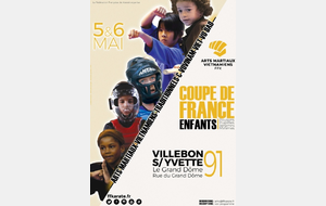 COUPE DE FRANCE COMBAT ENFANTS AMVT / VOVINAM POUSSINS À MINIMES  Villebon (91)